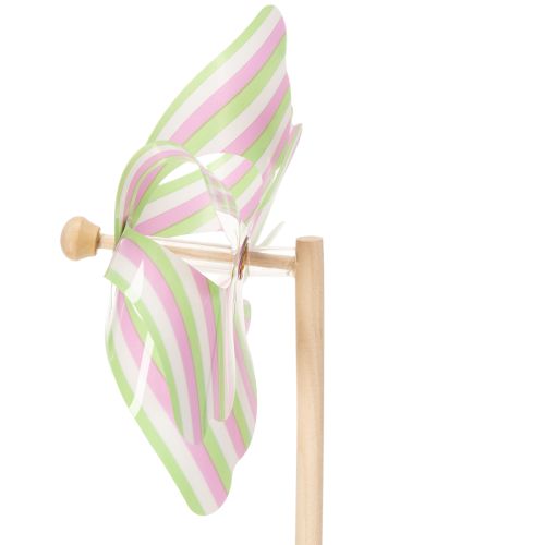 položky Zahradní kůl na větrný mlýn, atraktivní dekorace na terasu, zahradu a balkon, 47 cm, 3 kusy