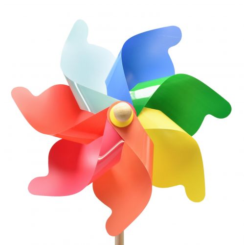 položky Větrník dekorace větrný mlýn na špejli letní dekorace Ø30,5cm V74cm