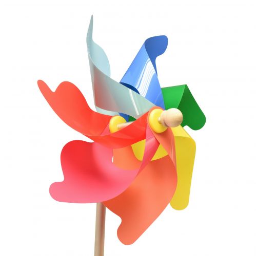 položky Větrník dekorace větrný mlýn na špejli letní dekorace Ø30,5cm V74cm