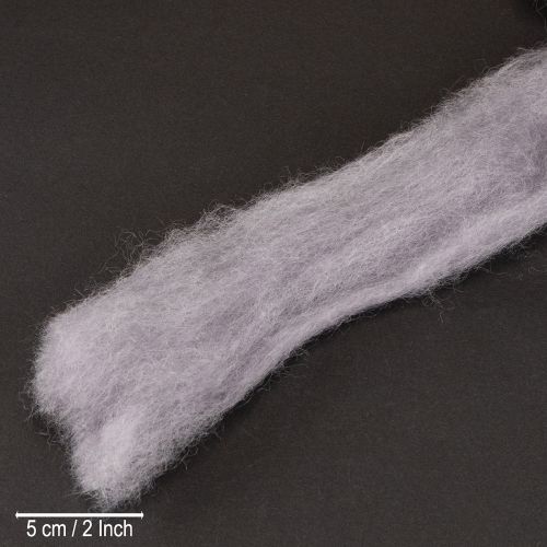 položky Dekorativní vlna, světle fialová, 2m plstěná vlna pro tvoření a květinářství