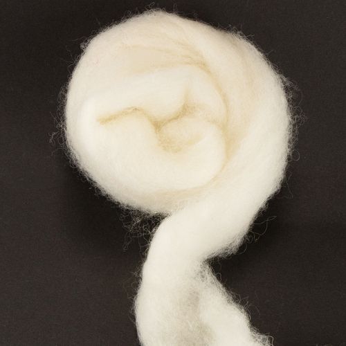 položky Bílá vlněná stuha, 2 m, dekorativní vlna na tvoření a balení