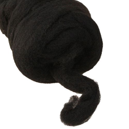 položky Wool Lunte Waterproof Wool Colorfast Black 10m