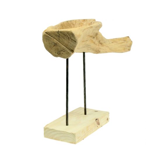 položky Kořenová miska na stojánku přírodní H38cm
