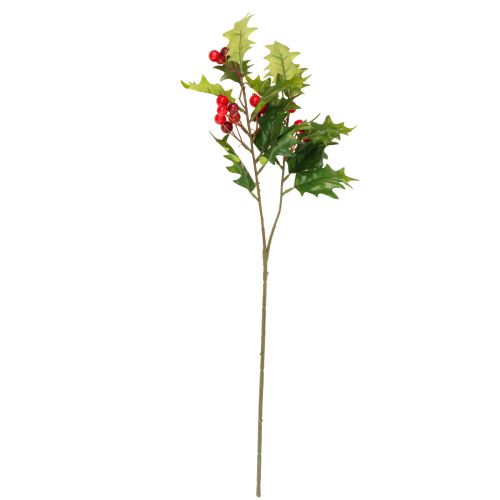 položky Holly Ilex Umělá rostlina Berry Branch 60cm