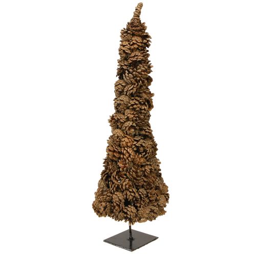 Floristik24 Vánoční stromeček ve tvaru kužele, šiška, přírodní, 16×60 cm