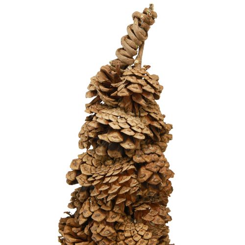 Floristik24 Vánoční dekorace na stromeček z kužele přírodní 14×50cm