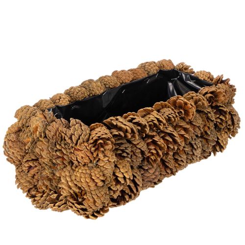 Obdélníkový kuželový truhlík na výsadbu, 40 cm