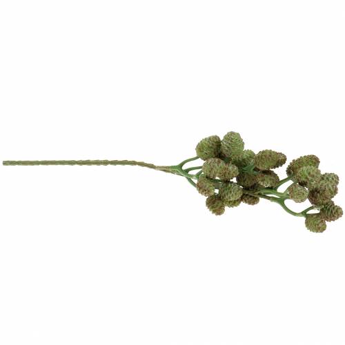 Floristik24 Cone Branch Green 33cm Umělá rostlina jako skutečná věc!