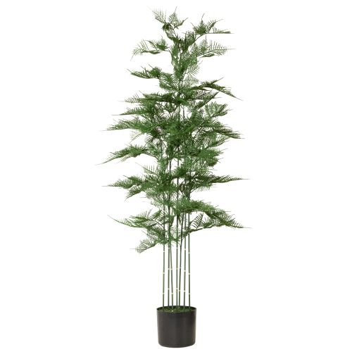 Umělý bambusový strom, zelený, 132 cm, pokojová rostlina | Floristik24.cz
