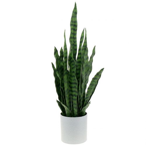 Floristik24 Sansevieria umělá v květináči H90cm