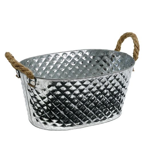 položky Zinková miska velká oválná 31cm x 20cm H15cm