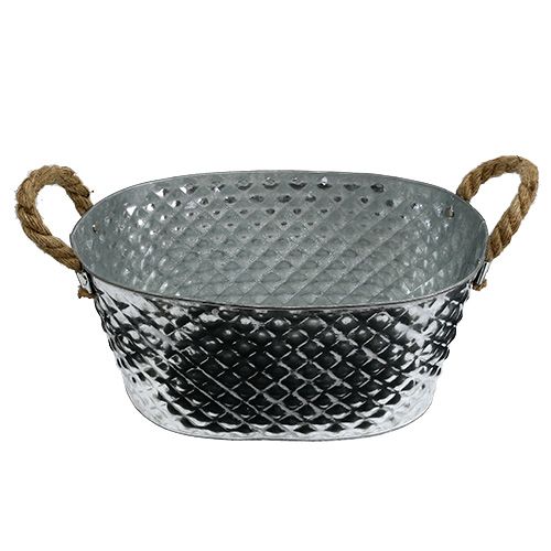 položky Zinková miska velká oválná 31cm x 20cm H15cm