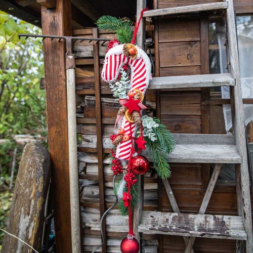 položky Candy Cane Deco velké vánoční červenobílé pruhované H36cm