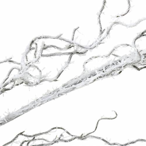 Floristik24 Deco větev nasněžila 112cm