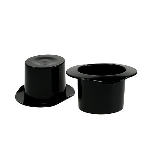 Válec černý 7cm 9ks