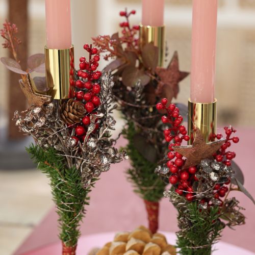 položky Trsátko na bobule červené 23cm 12 ks