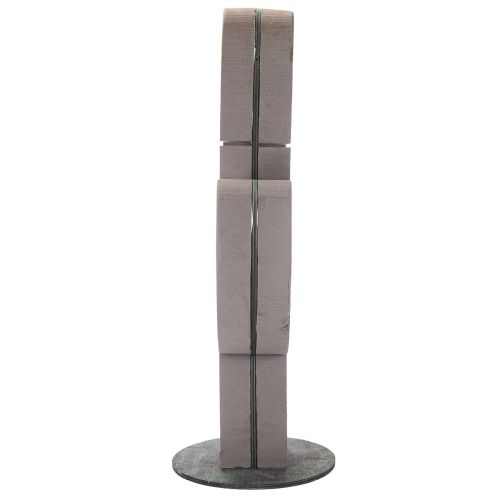 položky Figurka kaktusu z pěny s květinovým vzorem, černá, 38 cm x 74 cm