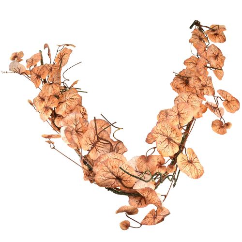 položky Dekorativní věšák podzimní listová girlanda Heuchera 150cmx15cm