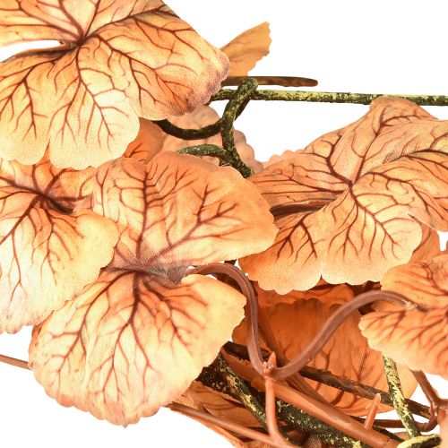 položky Dekorativní věšák podzimní listová girlanda Heuchera 150cmx15cm