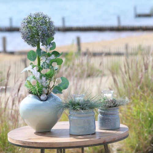 položky Umělá kvetoucí větvička česneku, realistický vzhled, 90 cm