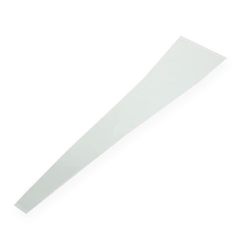 Floristik24 Sáček na květiny prázdný průhledný L60 Š14cm - 3cm 50ks ŠPATNÁ POLOŽKA
