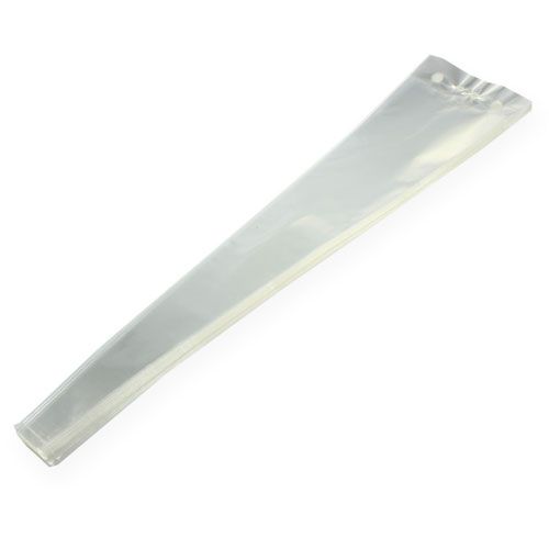 Floristik24 Sáček na květiny prázdný průhledný L60 Š14cm - 3cm 50ks ŠPATNÁ POLOŽKA