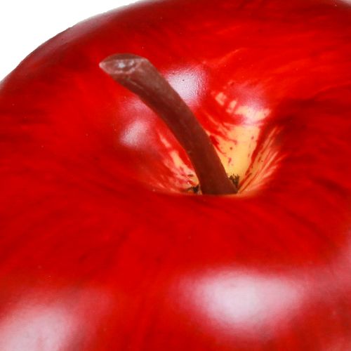 položky Deco apple red Deco fruit Ø8cm V9,5cm Red Delicious 4 ks