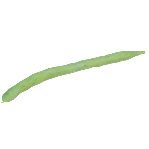 položky Dekorativní fazole Umělá zelenina Zelená Real Touch 17cm 6 ks