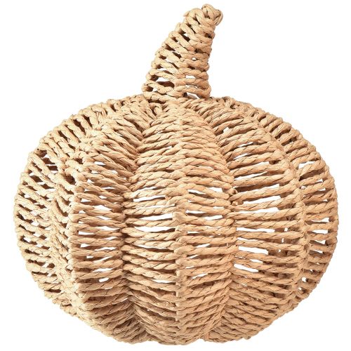 položky Dekorativní dýňová rafie přírodní rustikální podzimní dekorace Ø25cm V25cm