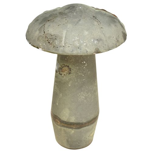 Floristik24 Dekorativní houba Metal Autumn Green Rust Vintage 30cmx50cm