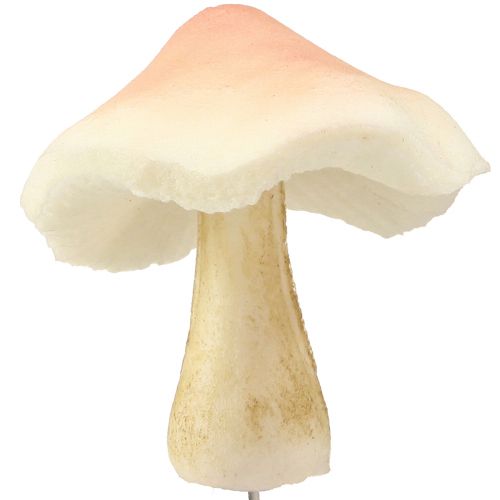 položky Ozdobné žampiony na nalepení hnědé dekorativní žampiony podzimní 3,5/5,5cm 16 kusů