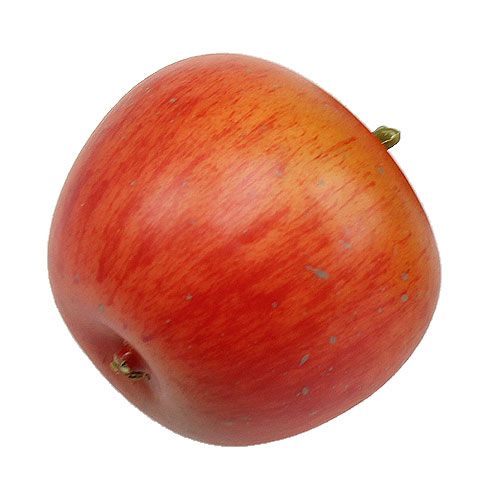 Floristik24 Dekorativní jablka oranžová 4cm 6ks