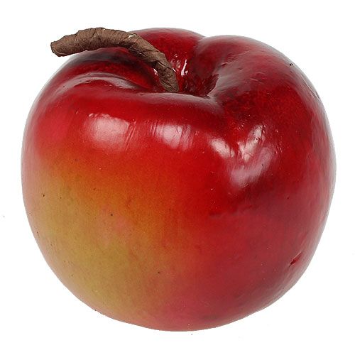 Floristik24 Dekorativní jablko červená 18cm