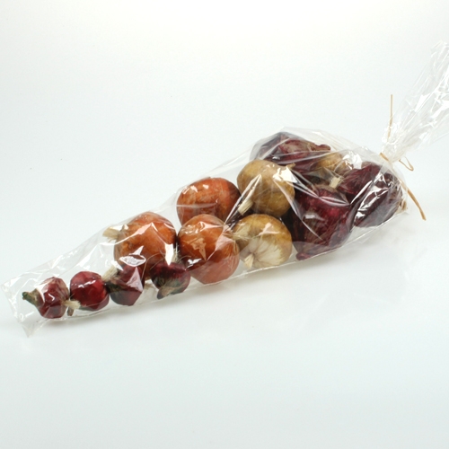 Floristik24 Cibule velká a malá umělá 14ks.