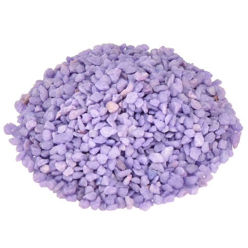 Floristik24 Dekorační granule lila dekorační kamínky fialová 2mm - 3mm 2kg