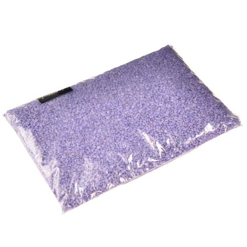 Floristik24 Dekorační granule lila dekorační kamínky fialová 2mm - 3mm 2kg