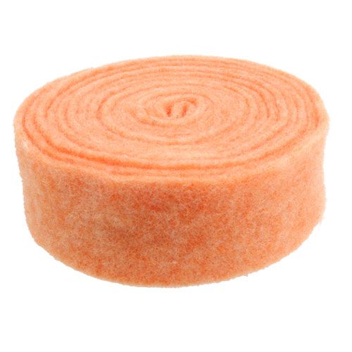 položky Plstěná stuha oranžová 7,5cm 5m
