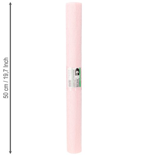 položky Krepový papír pro květinářství růžový 50x250cm