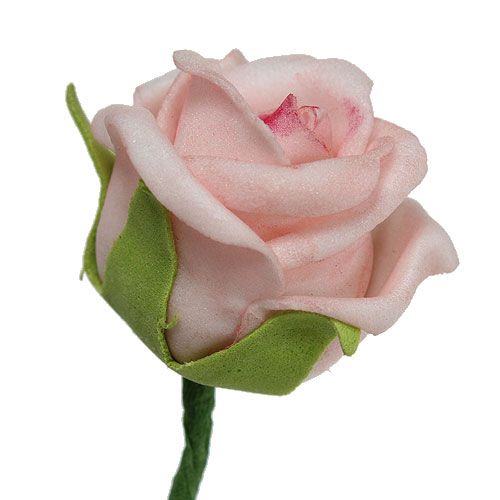 položky Pěnová růže Ø3,5cm lososově růžová 30ks