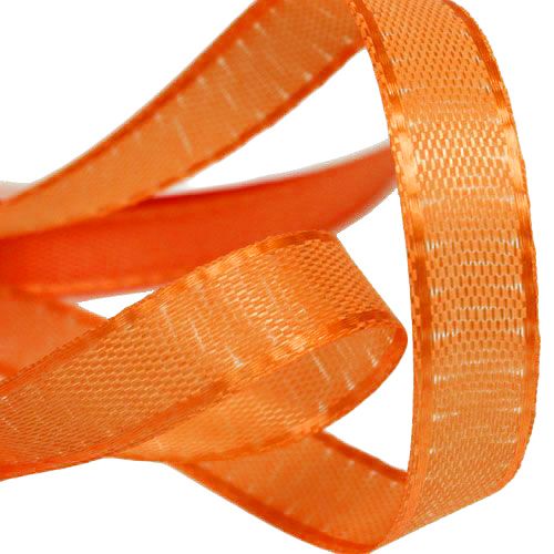 položky Dárková a dekorační stuha oranžová 10mm 50m