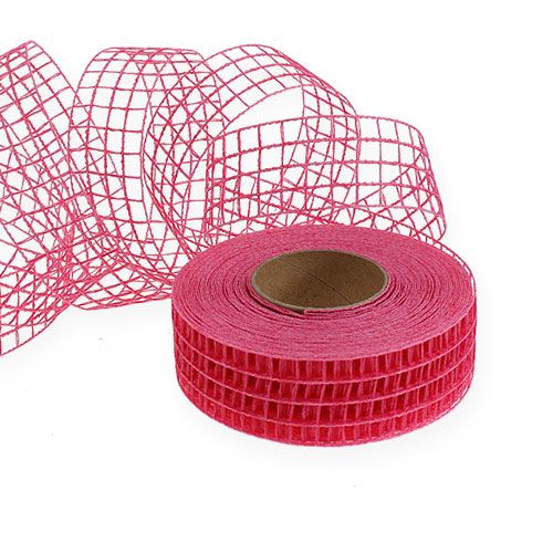 Floristik24 Mřížková páska 3cm x 10m barevná 7ks