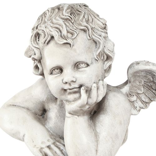 položky Náhrobní výzdoba anděl poprsí výzdoba hrobu polyresin 16×10×11,5cm 2 ks