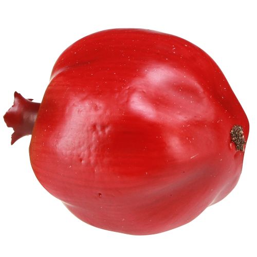 položky Dekorace granátové jablko ovoce umělá červená dekorace na okno 10,5cm