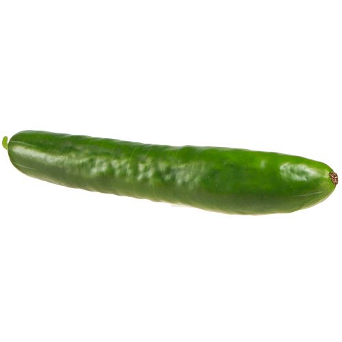 položky Umělé okurky na ozdobu zeleniny 24cm 4 ks