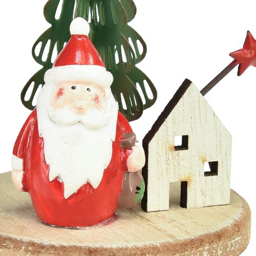 položky Dekorativní věšák Santa Claus Sněhulák hvězda V13cm 2ks
