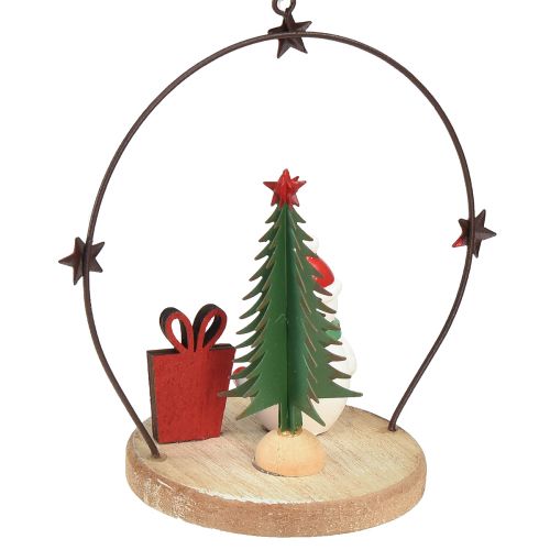 položky Dekorativní věšák Santa Claus Sněhulák hvězda V13cm 2ks