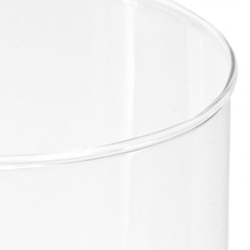 Floristik24 Vysoká skleněná váza kónická květinová váza skleněná 30cm Ø10,5cm