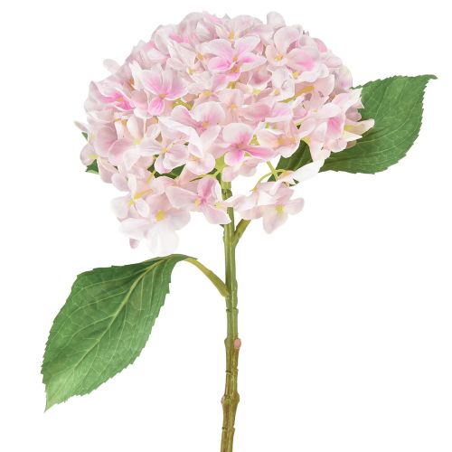 Floristik24 Hortenzie umělá světle růžová umělá květina růžová Ø15,5cm 45cm