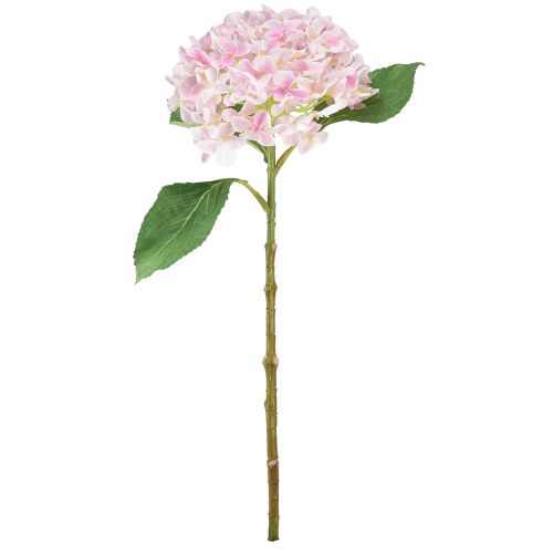Floristik24 Hortenzie umělá světle růžová umělá květina růžová Ø15,5cm 45cm