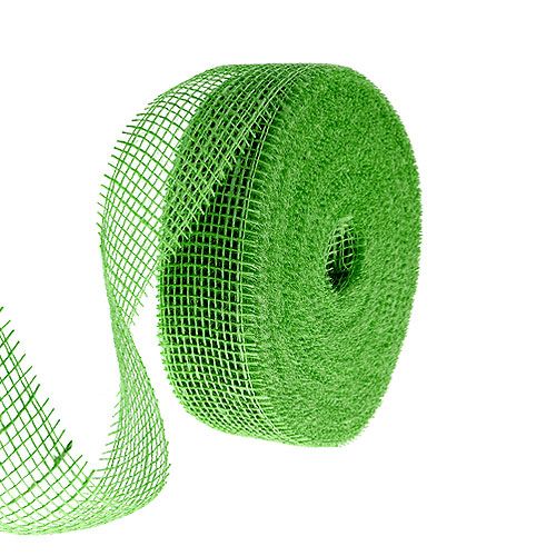 položky Jutová stuha zelená 5cm 40m